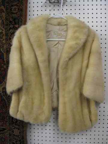 Appraisal: Ermine Fur Cape La Belle label