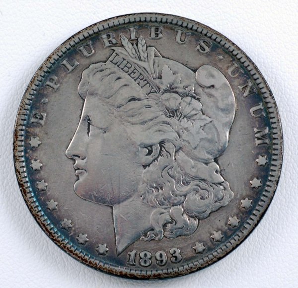 Appraisal: Morgan silver dollar CONDITION Fine to Very Fine