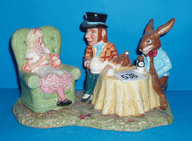 Appraisal: Tableau The Mad Hatters Tea Party LC Limited Edition Boxed