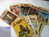 Appraisal: A quantity of TINTIN comics issues - inclusive