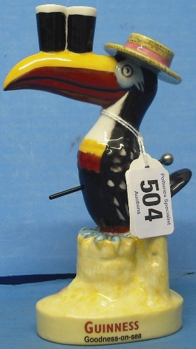 Appraisal: Royal Doulton Advertising Figure Guiness Seaside Toucan limited edition for