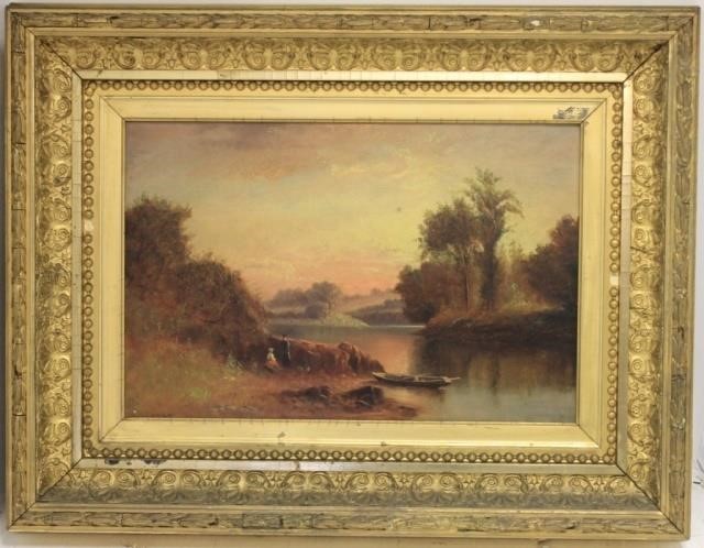 Appraisal: R H L TABER FAIRHAVEN ARTIST OIL PAINTING ONCANVAS LATE