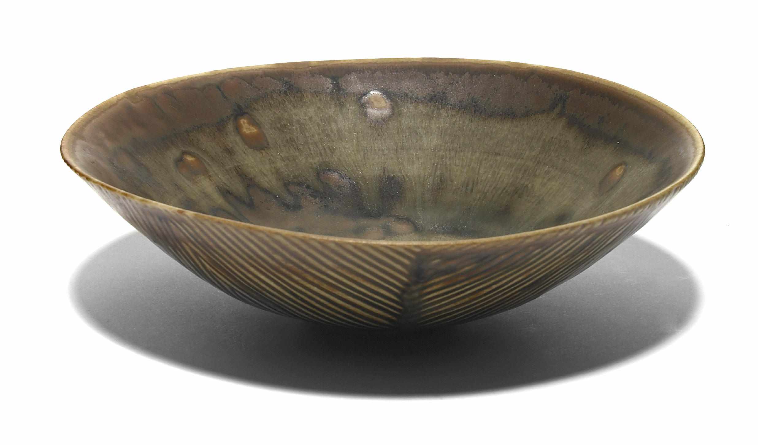 Appraisal: An Axel Salto for Royal Copenhagen glazed stoneware bowl circa