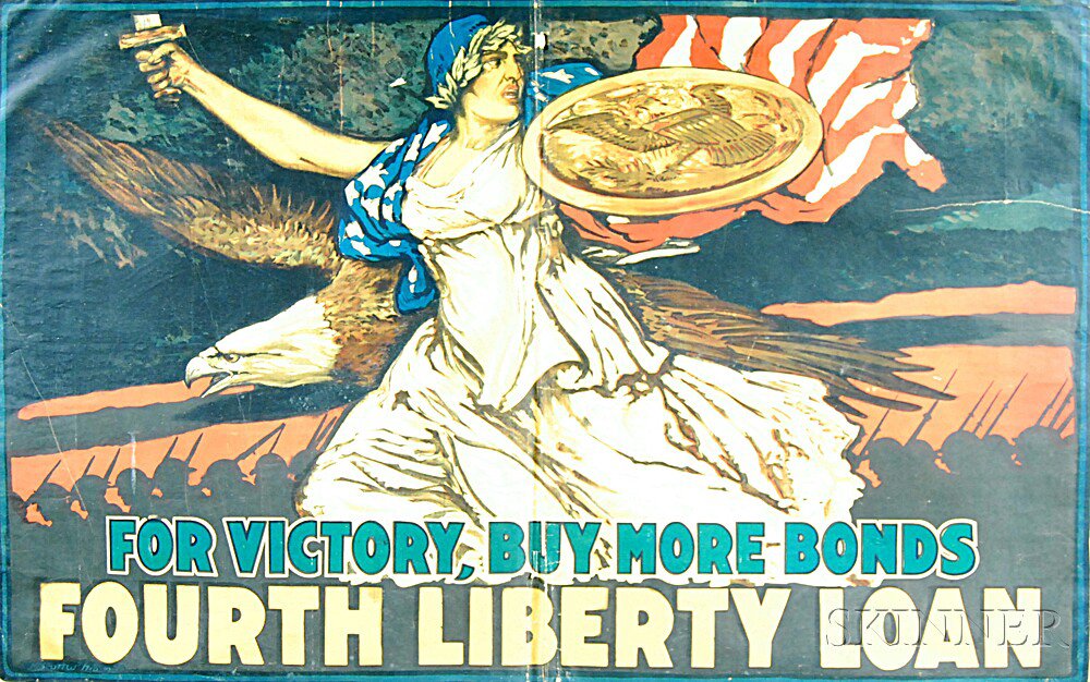 Appraisal: U S For Victory Buy More Bonds - Fourth Liberty