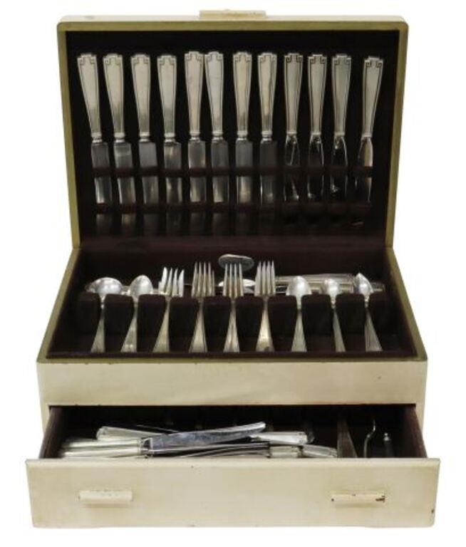 Appraisal: lot of American sterling silver flatware service Gorham in the