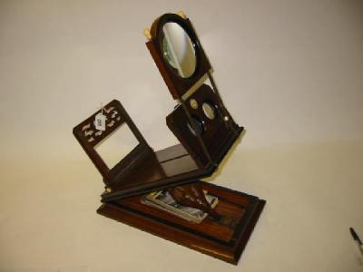 Appraisal: A ROWSELL'S GRAPHOSCOPE constructed in mahogany with chased brass mounts