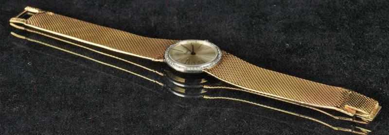 Appraisal: Piaget K Y Gold Watch with Diamonds Condition Excellent