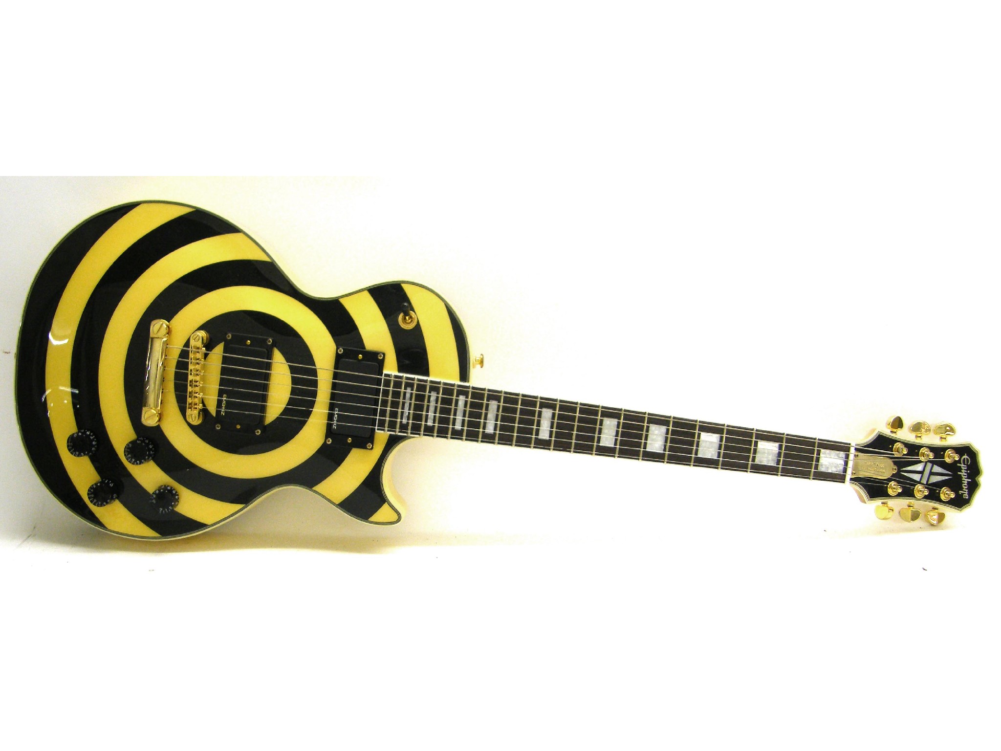 Appraisal: Epiphone Zakk Wylde signature Les Paul Custom electric guitar made