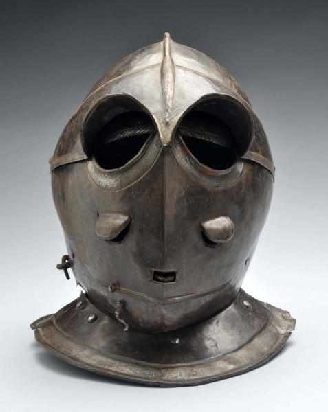 Appraisal: Savoyard Style Helmet Circa Italian or German Black and white