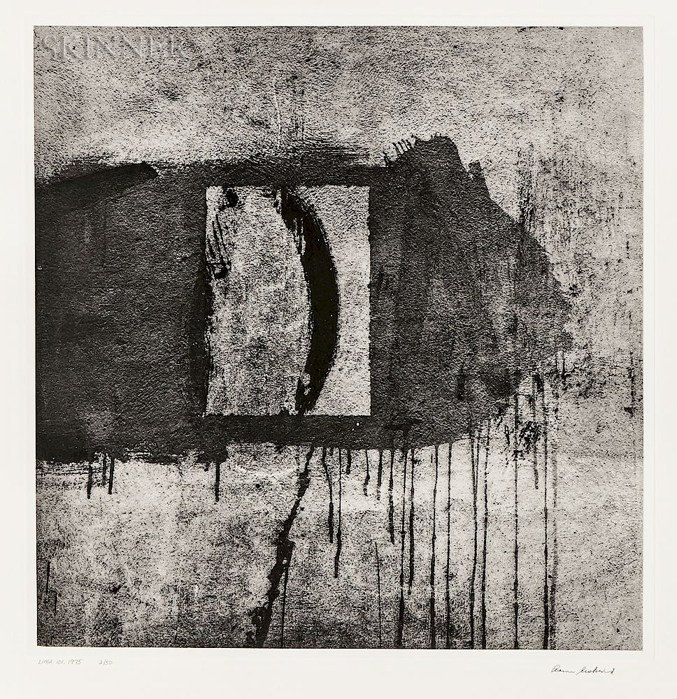 Appraisal: Aaron Siskind American - Lima Aaron Siskind American - Lima