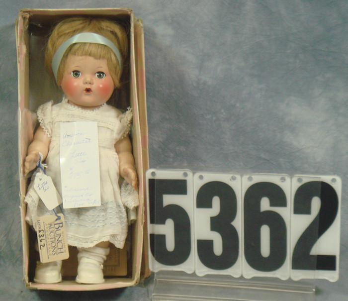 Appraisal: Little Sis Character Doll MIB box is rough inches tall