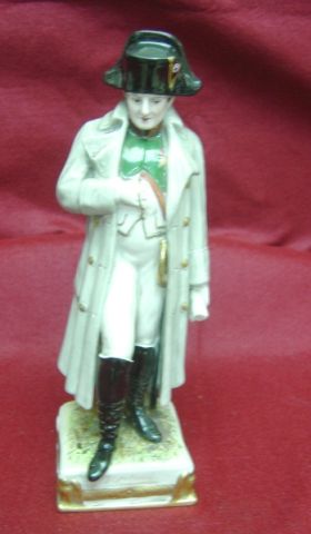 Appraisal: DRESDEN FIGURINE - NAPOLEON'S MARSHALL - NAPOLEON