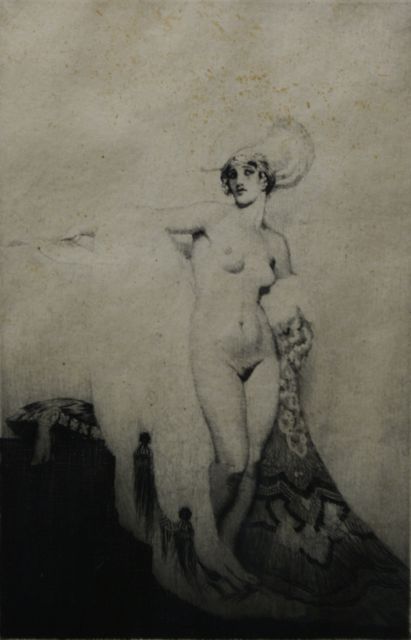 Appraisal: Norman Lindsay - Lydia etching signed 'Norman Lindsay' lower right