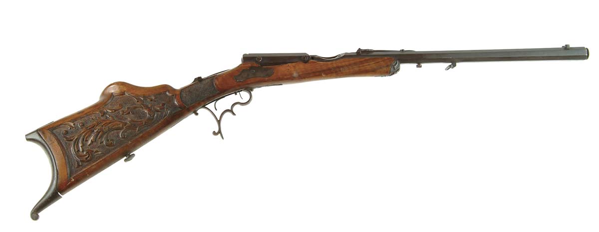 Appraisal: FINE GERMAN TARGET RIFLE Cal Unknown A type of Zimmerschutzen