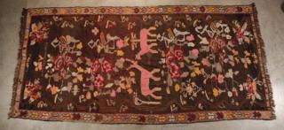 Appraisal: ORIENTAL RUG ' X ' KELIM ORIENTAL RUG ' X