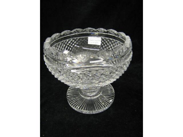 Appraisal: Waterford Cut Crystal Compote pedestal base