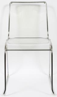 Appraisal: CALLIGARIS IRONY' ITALIAN MID CENTURY LUCITE CHAIR 'CALLIGARIS IRONY' ITALIAN