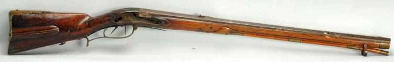 Appraisal: Unsigned Jaeger Rifle School Western European Circa to Overall length