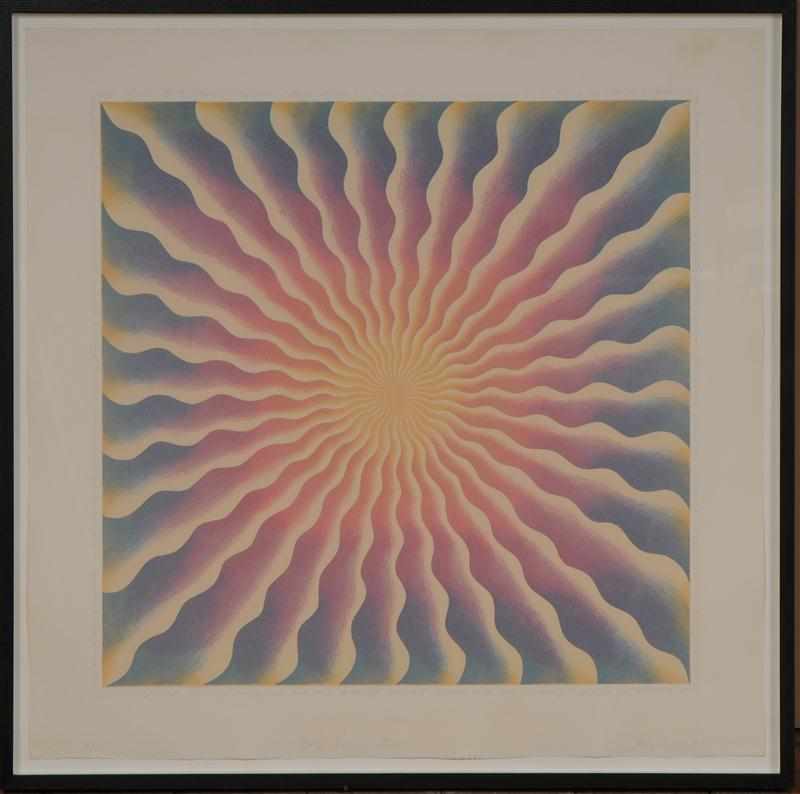 Appraisal: JUDY CHICAGO b MARY QUEEN OF SCOTS Hand printed lithograph