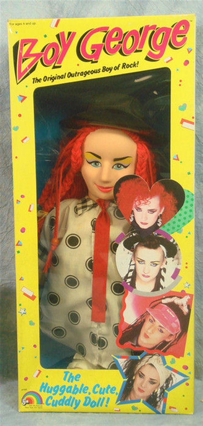 Appraisal: Boy George Doll Mint in original box inches tall approx