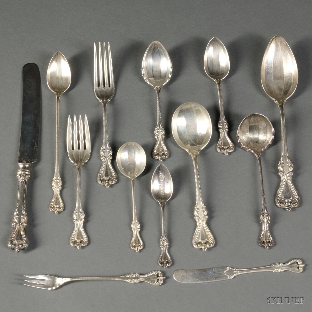 Appraisal: Towle Old Colonial Sterling Silver Flatware Service Newburyport Massachusetts th