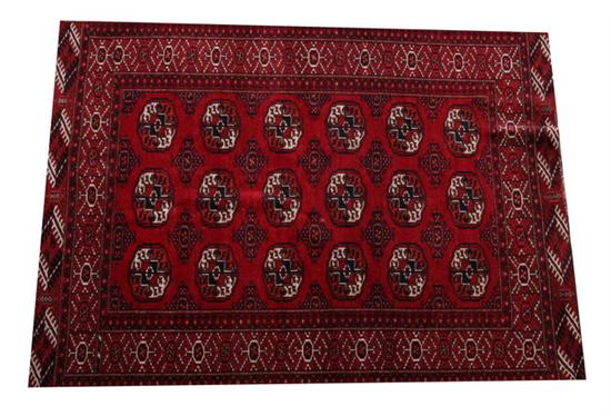 Appraisal: BOKHARA RUG - ft in x ft in