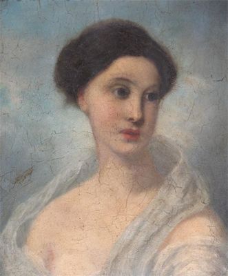 Appraisal: Follower of Pierre Delorme Portrait of a lady bust length