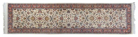 Appraisal: Sale Lot A Persian Wool Runner second half th century