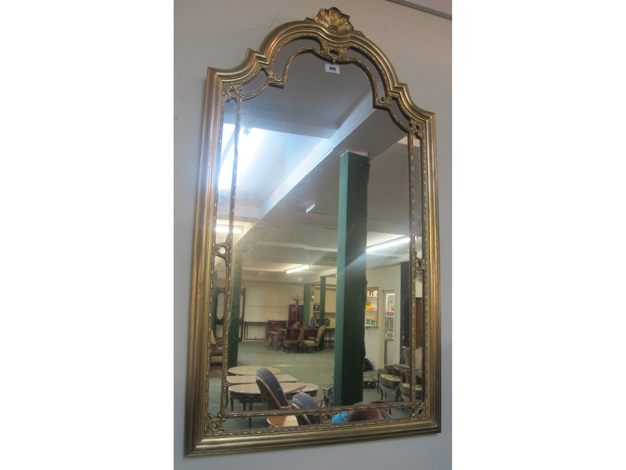 Appraisal: Two modern wall mirrors