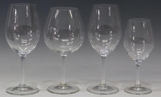 Appraisal: lot of Riedel colorless glass stemware all having acid-etched mark