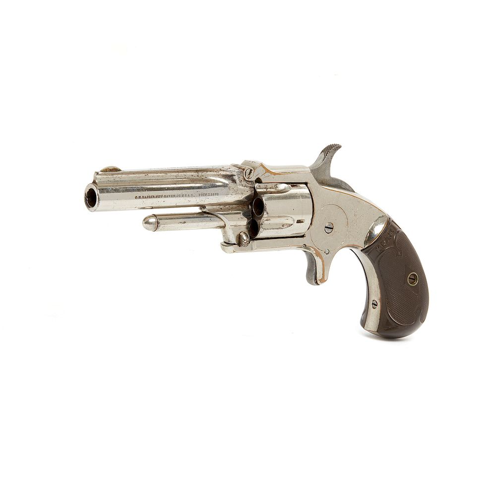 Appraisal: Marlin Pocket Revolver Marlin pocket revolver in caliber nickel plated