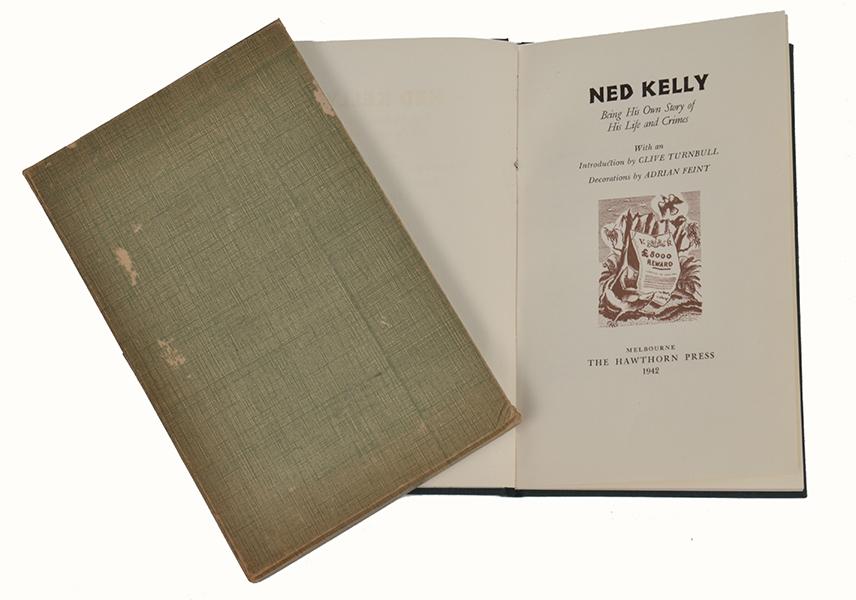 Appraisal: NED KELLY IN SLIPCASE