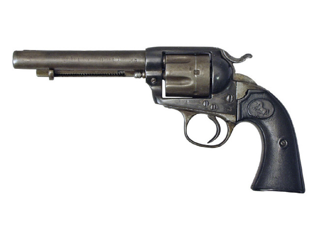 Appraisal: Colt Bisley cal sn Colt Bisley revolver missing front sight