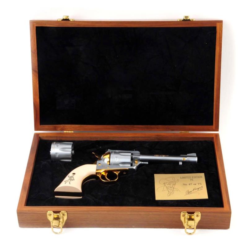 Appraisal: Ruger Blackhawk Roy Rogers Comm Revolver Serial - This beautiful