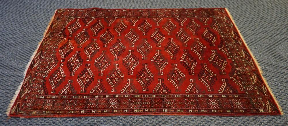 Appraisal: Turkoman Rug ft x ft in