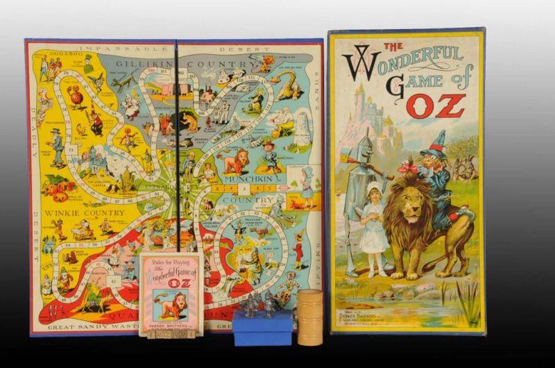 Appraisal: Wonderful Game of Oz by Parker Brothers Description Dated Includes