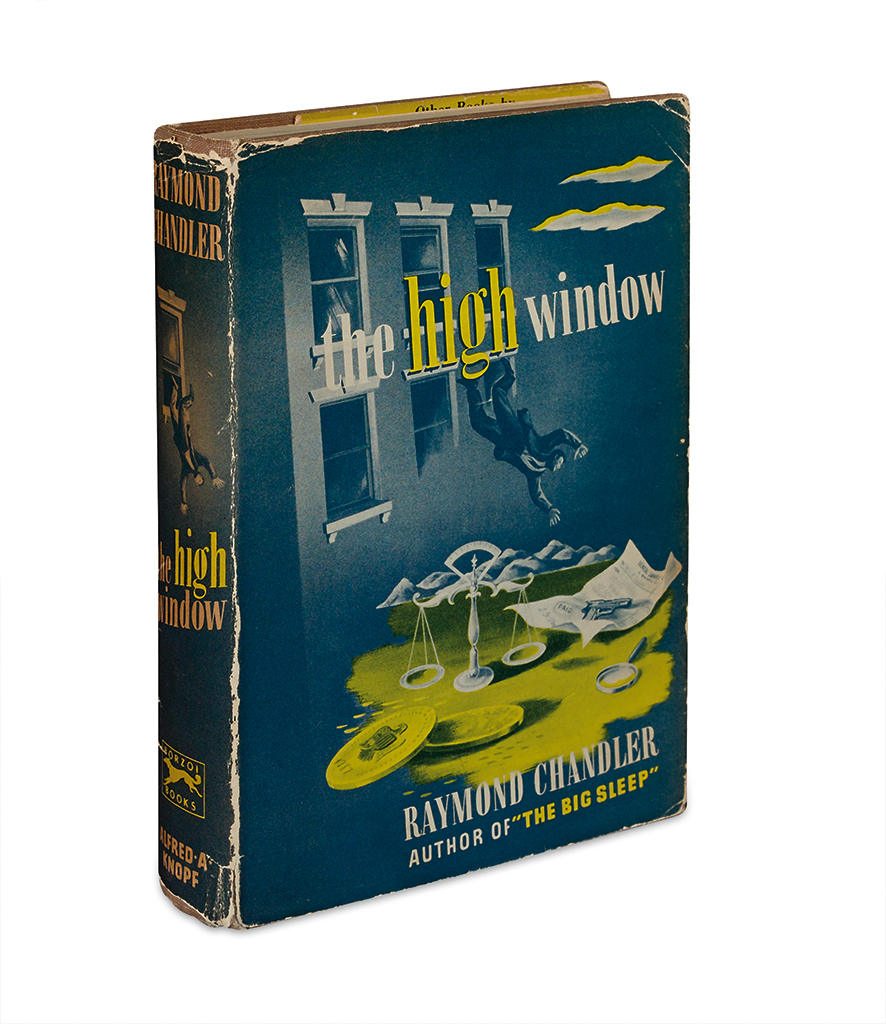 Appraisal: CHANDLER RAYMOND The High Window vo publisher's mauve cloth stamped