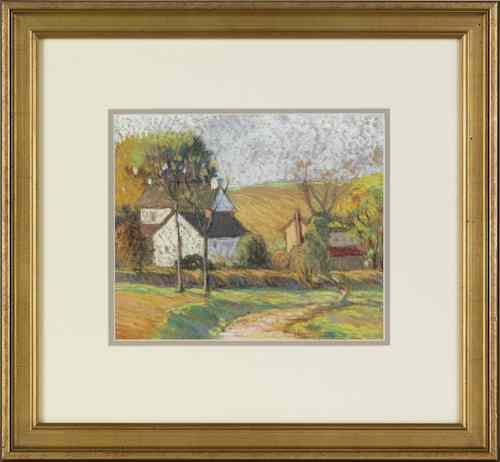 Appraisal: Albert Van Nesse Greene American - pastel on paper of