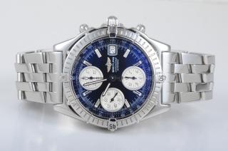 Appraisal: Breitling Man's Stainless Steel Watch Breitling man's stainless steel watch