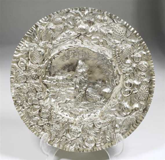 Appraisal: DISPLAY PLATE Augsburg nd half of the th century Johann