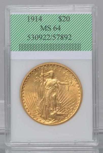 Appraisal: Double Eagle St Gaudens Description MS