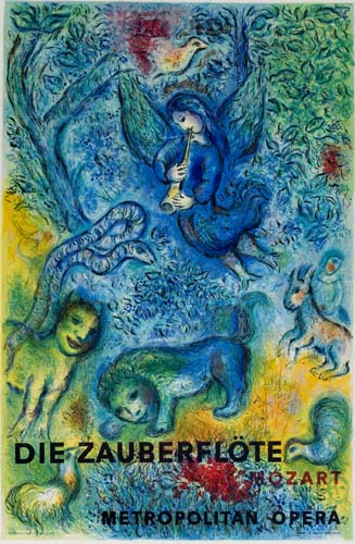 Appraisal: MARC CHAGALL ZAUBERFL TE x inches Mourlot Paris Condition A