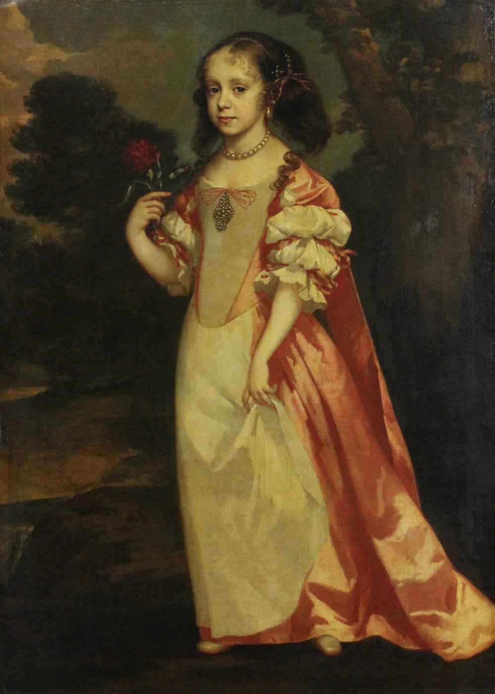 Appraisal: CIRCLE OF SIR PETER LELY BRITISH - PORTRAIT OF A