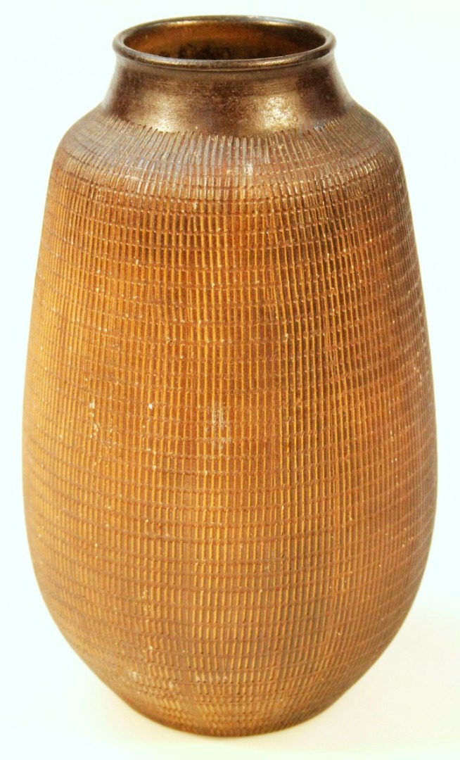 Appraisal: A thC Studio style vase in the manner of Hans