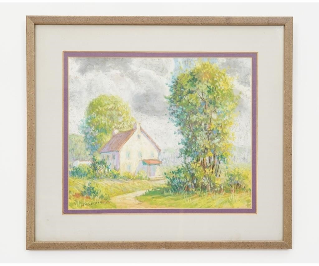 Appraisal: Albert Van Nesse Greene - PA framed and matted pastel