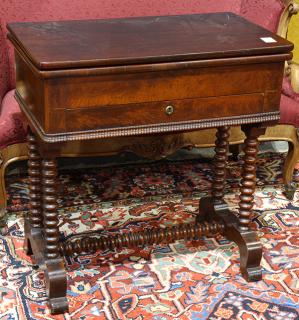 Appraisal: American games table American games table late th century executed