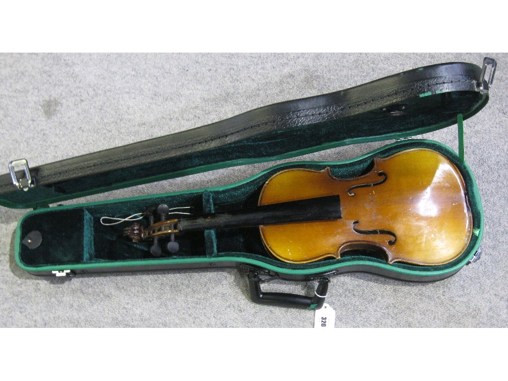 Appraisal: Violin in case