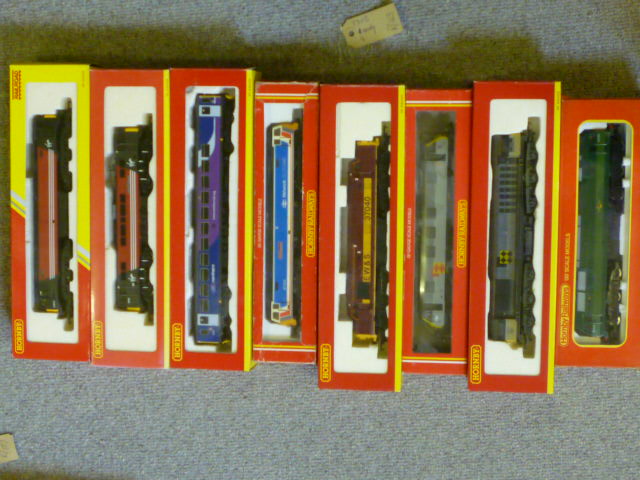 Appraisal: Eight Hornby Diesel locomotives comprising E W S Class London