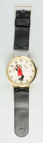 Appraisal: Hamm's Beer Hanging Watch Wall Clock This Hamm's Beer oversized