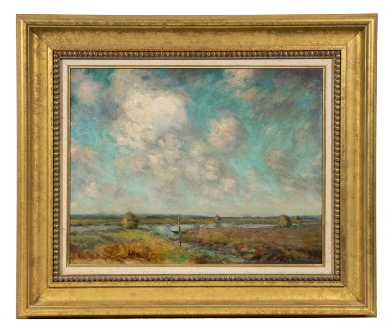 Appraisal: HENRY RODMAN KENYON MA LA RI - Essex Marshes oil